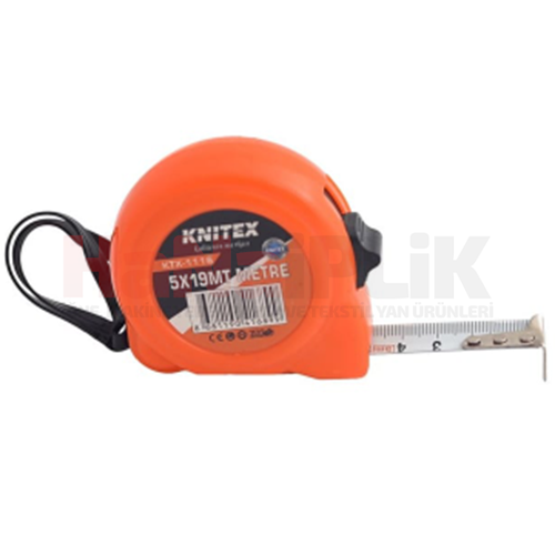 Çelik Şerit Metre 5mt x 19mm / KTX-1116
