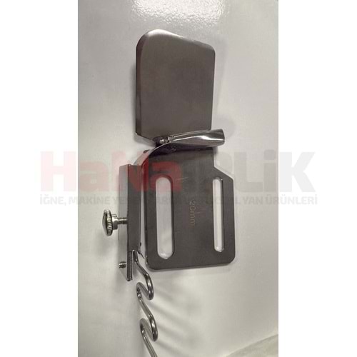 Lastik Ayarlı Düz Makina İkiye Katlama 20mm