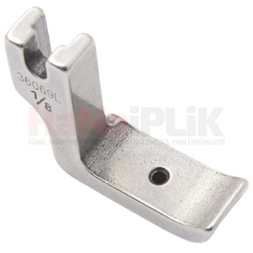 Düz Makina Tek Kanallı Fitil Ayak P69LH 3/16
