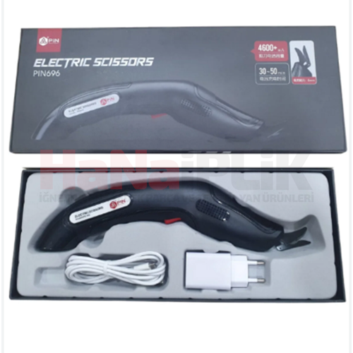 Şarjlı Model Kumaş Kesim Makası / PIN-696