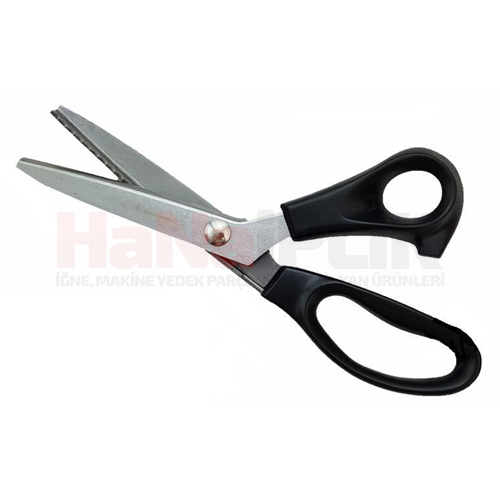 Plastik Saplı Sürfile Zikzak Makası 20cm / TC-230
