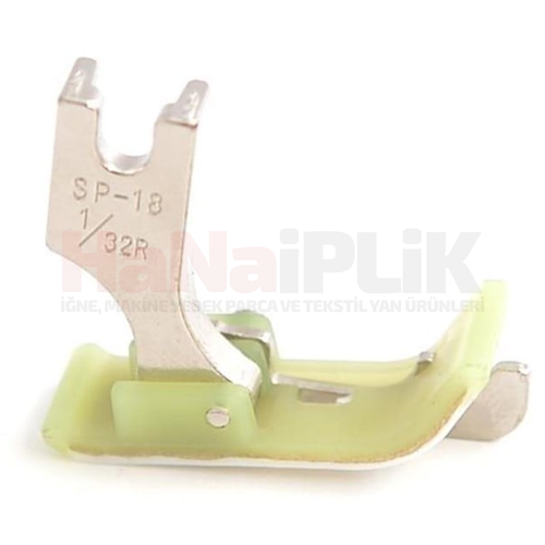 Düz Makine Çimalı Plastik Teflon Ayak Sağ (0.8mm) / TSP18 1/32
