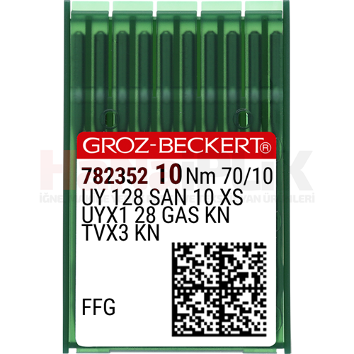 Reçme Uzun Dikiş İğnesi (SAN10 XS Daha Hassas) / UY128 (SAN10 XS) 70/10 (FFG/SES) (782352)