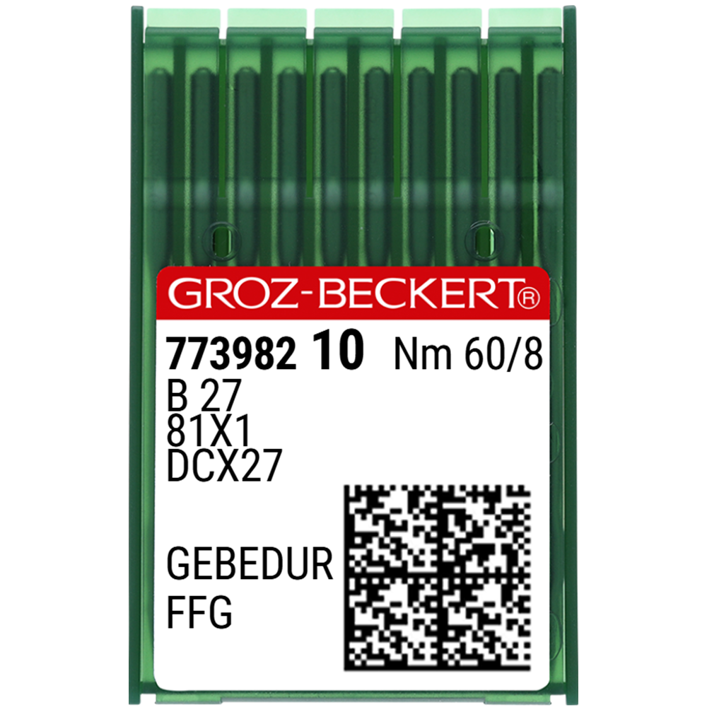 Overlok GEBEDUR Yanmaz Dikiş İğnesi / DCX27 (GEBEDUR) 60/8 (FFG/SES) (773982)