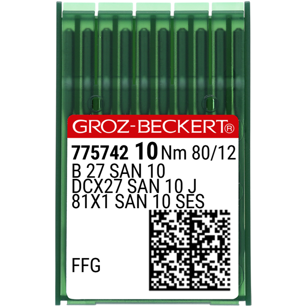Overlok Dikiş İğnesi (SAN10 Bilye Uçlu) / DCX27 (SAN10) 80/12 (FFG/SES) (775742)