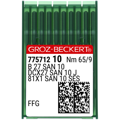 Overlok Dikiş İğnesi (SAN10 Bilye Uçlu) / DCX27 (SAN10) 65/9 (FFG/SES) (775712)