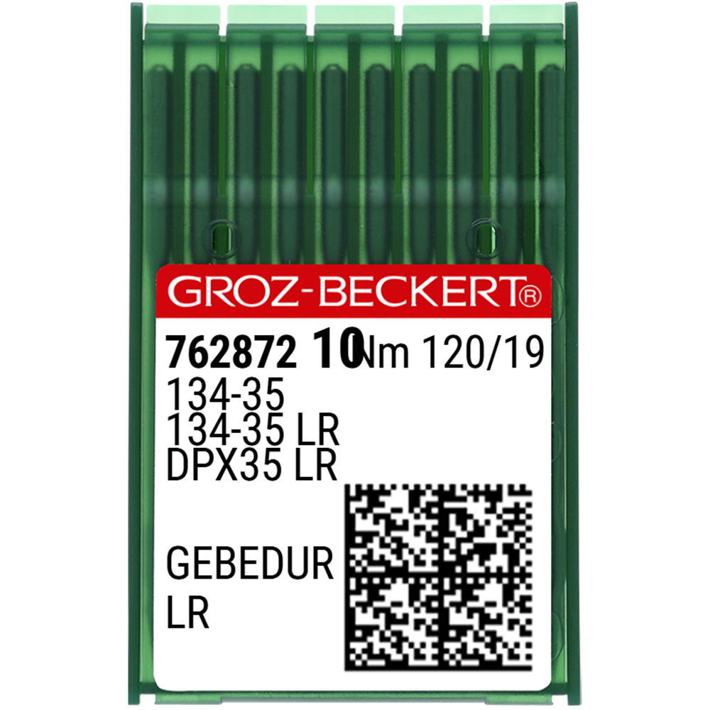 Kalın Dip Uzun Baltalı GEBEDUR Yanmaz Dikiş İğnesi / DPX35 LR (GEBEDUR) 120/19 (762872)