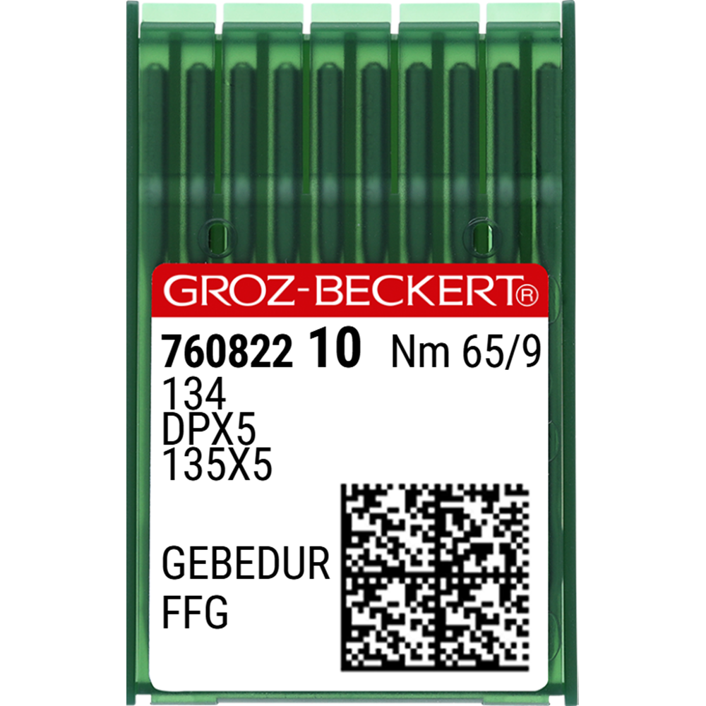 Düz Makine Kalın Dip GEBEDUR Yanmaz Dikiş İğnesi / DPX5 (GEBEDUR) 65/9 (FFG/SES) (760822)
