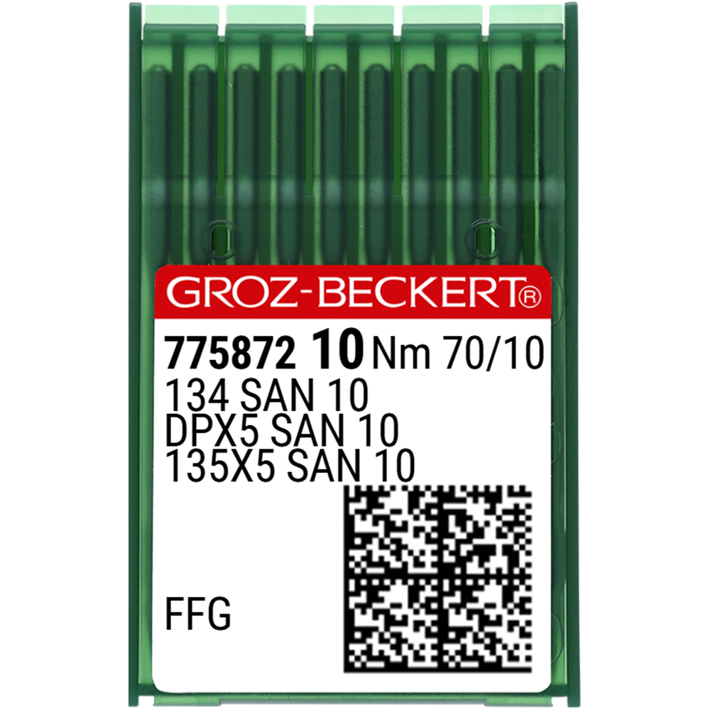 Düz Makine Kalın Dip (SAN10 Bilye Uçlu) Dikiş İğnesi / DPX5 (SAN10) 70/10 (FFG/SES) (775872)