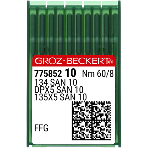 Düz Makine Kalın Dip (SAN10 Bilye Uçlu) Dikiş İğnesi / DPX5 (SAN10) 60/8 (FFG/SES) (775852)