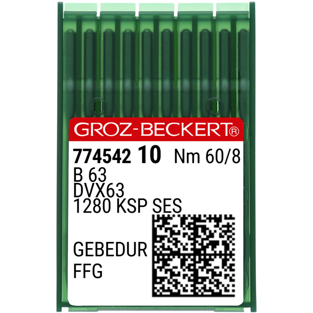 Reçme Kısa Dikiş İğnesi GEBEDUR Yanmaz İğne / DVX63 (GEBEDUR) 60/8 (FFG/SES) (774542)