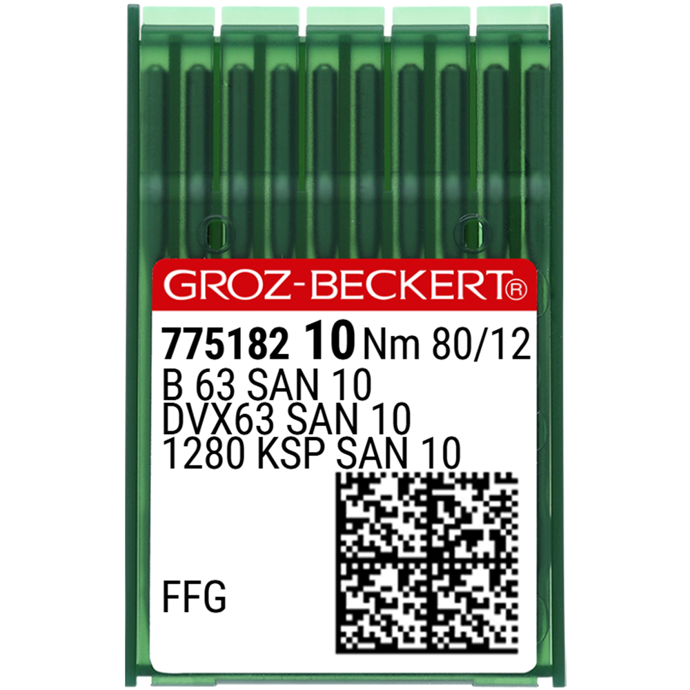 Reçme Kısa Dikiş İğnesi (SAN10 Bilye Uçlu) / DVX63 (SAN10) 80/12 (FFG/SES) (775182)